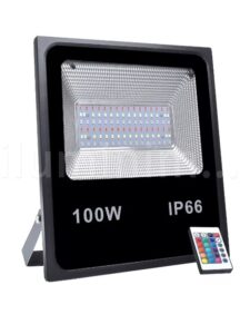 Um refletor led de 100 watts