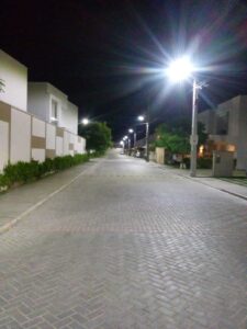 Luminária pétala led em Anagé na Bahia.