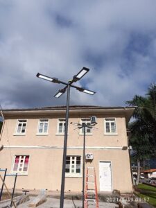 Luminária de led para iluminação pública em Bela Vista de Goiás 