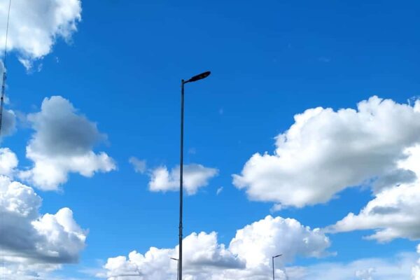 Projeto de luminária pública led