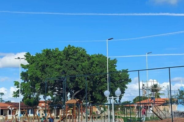 Luminária pública led 150w na Bahia